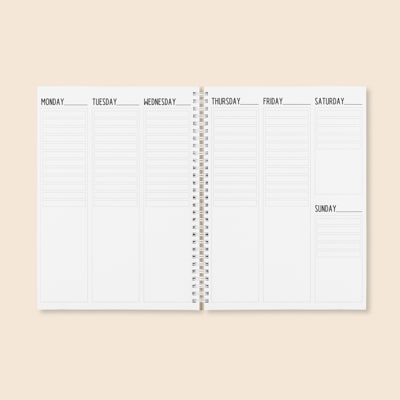 Daily Planner Spread